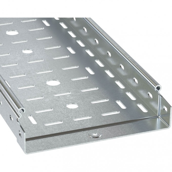 Лоток листовой перфорированный DKC 150х80 L3000, толщина 0.7мм 35303